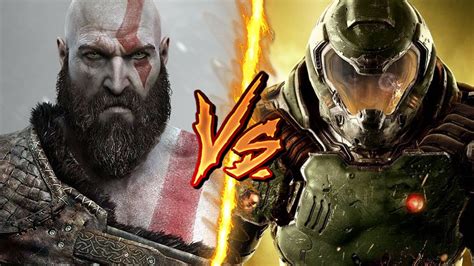 kratos vs doom slayer|could doom guy beat kratos.